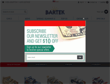 Tablet Screenshot of ebartek.com